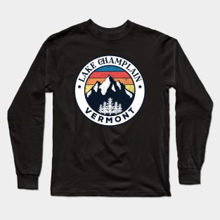 Lake Champlain Vermont Long Sleeve T-Shirt